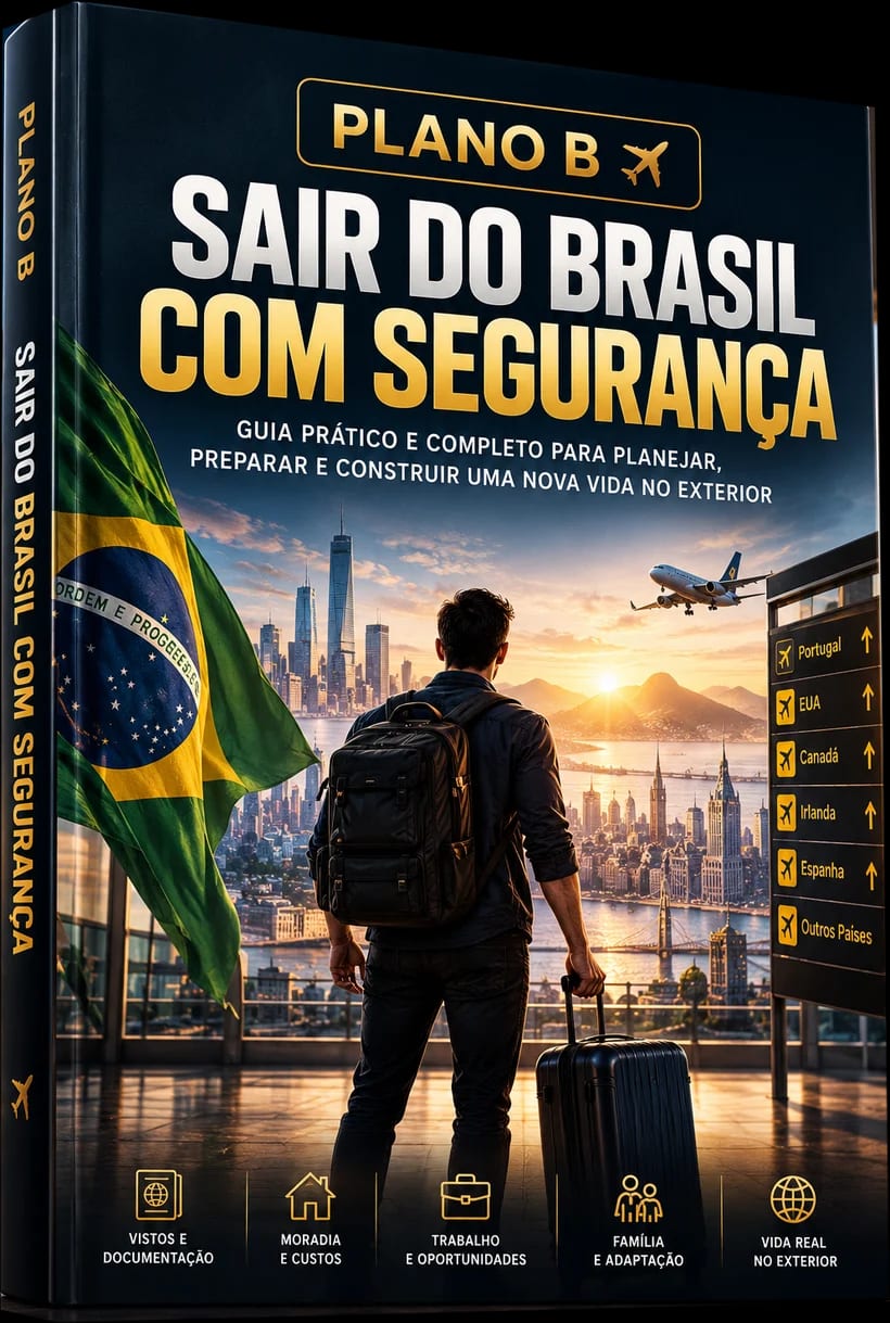 E-book Plano B: Sair do Brasil com Segurança